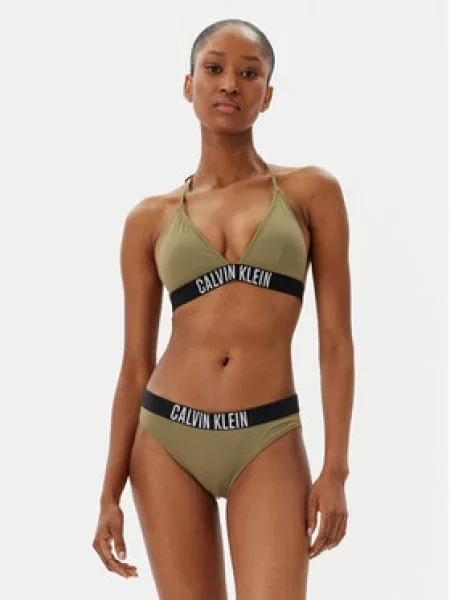 Plavky Calvin Klein Swimwear zelené