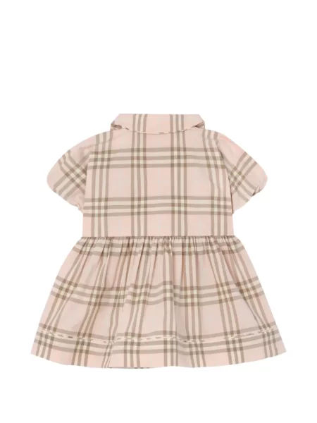 Sukienka dziecięca Burberry różowa