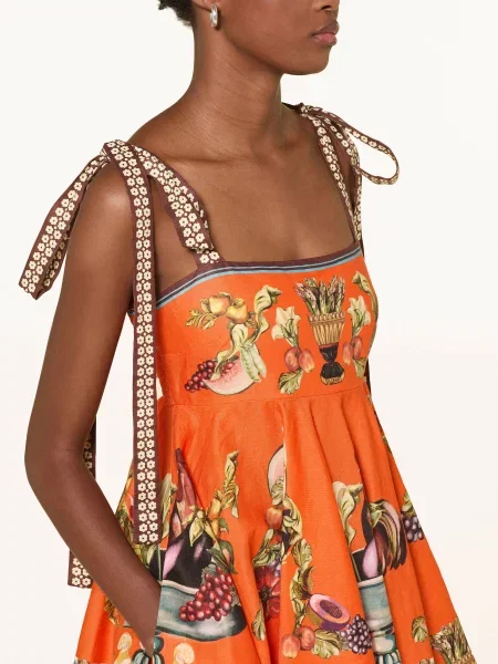 Alémais Sukienka Rocco orange pomarańczowa