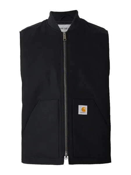 Prsluk Carhartt WIP Classic Vest za prijelazno razdoblje crna