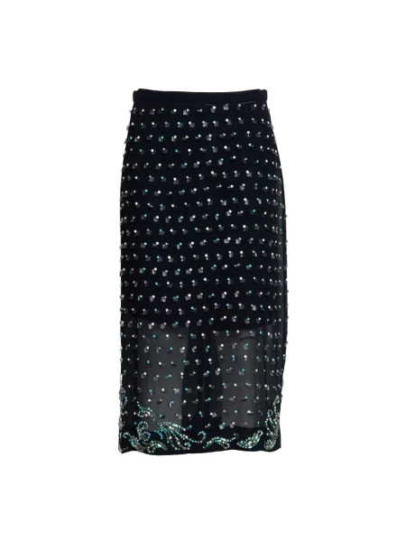 Spódnica Dries Van Noten niebieska