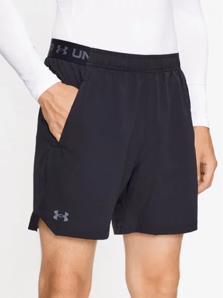 Under Armour Pantaloni scurți sport Ua Vanish Woven Shorts Fitted Fit negru