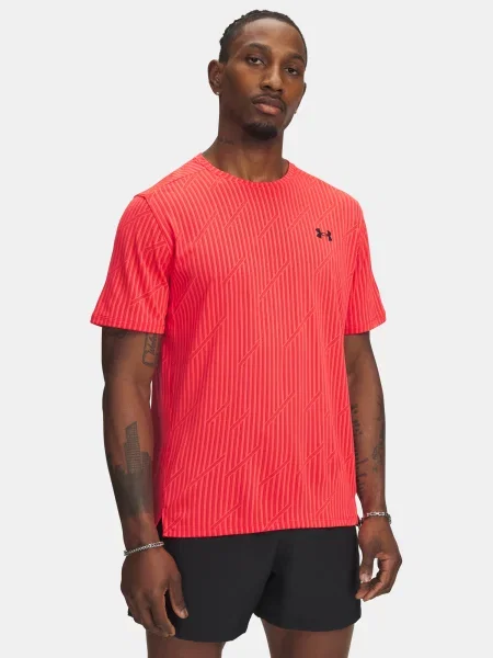 Tricou Under Armour din jacard negru