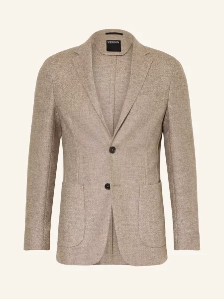Zegna Sako Extra Slim Fit beige béžové