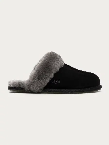 UGG Papuci din piele intoarsa Scuffette II negru