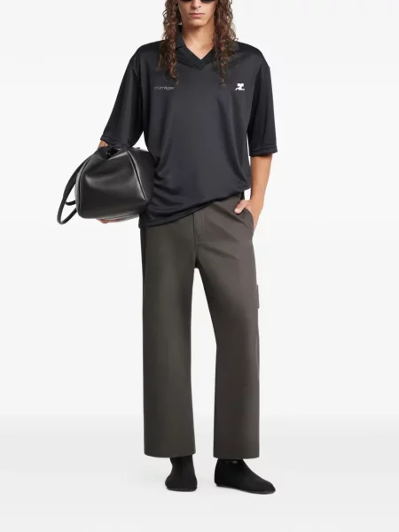 Pantaloni Courreges gri