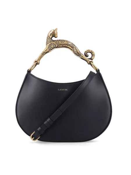 Torebka hobo Lanvin czarna