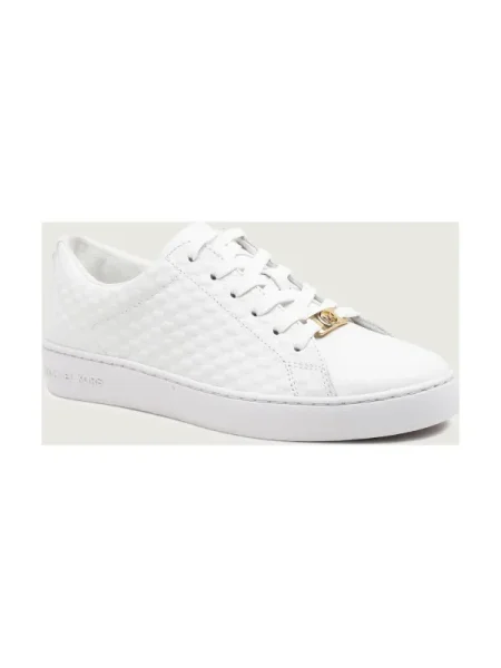 Michael Kors Bőr sneakers tornacipő KEATON fehér