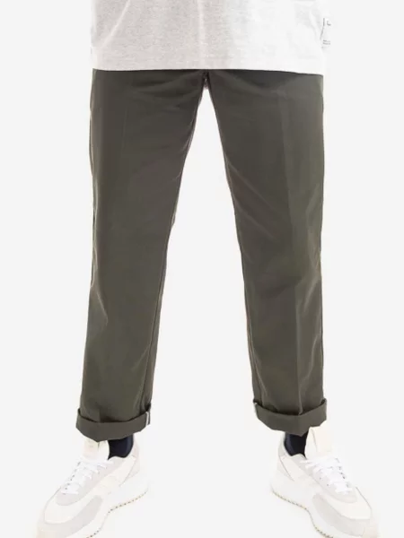 Kalhoty Dickies Work Pant jednoduché zelená