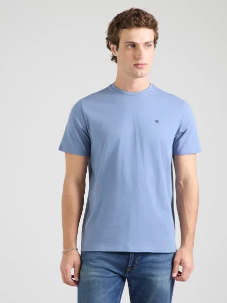 Calvin Klein Jeans Tričko CLASSIC modrosivá