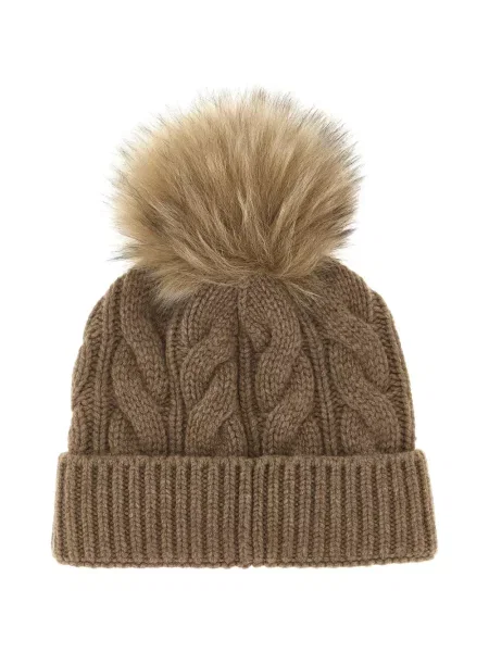 Čiapka Moncler Grenoble hnedá