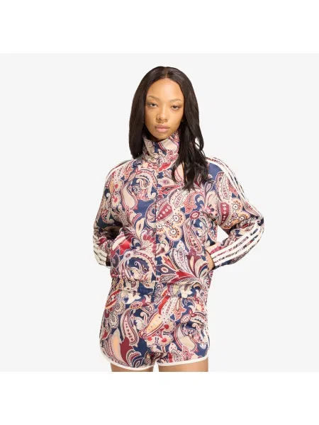 Jachetă adidas Liberty London Firebird Satin Track Top Multicolor/ Night Indigo XL