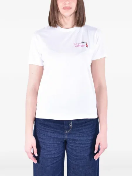 Tricou Mc2 Saint Barth cu broderie alb