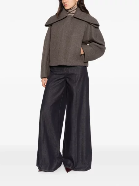 Bunda Victoria Beckham hnědá