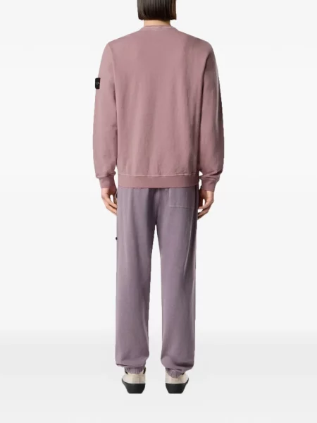 Hanorac Stone Island cu strasuri violet