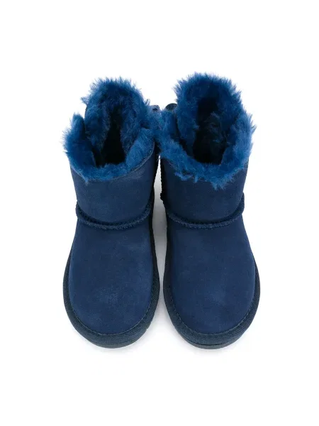 Buty do kostki dziecięce Monnalisa niebieskie