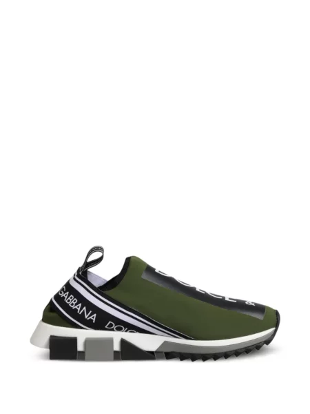 Sneakerși Dolce & Gabbana Sorrento cu imagine verde