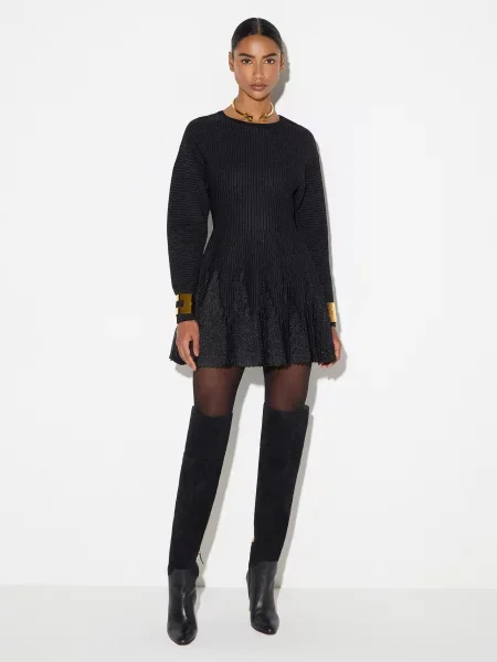 Платье Elisabetta Franchi черное