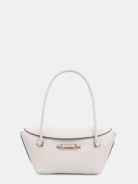 Guess torebka tote z imitacji skóry SOPHIA beżowa