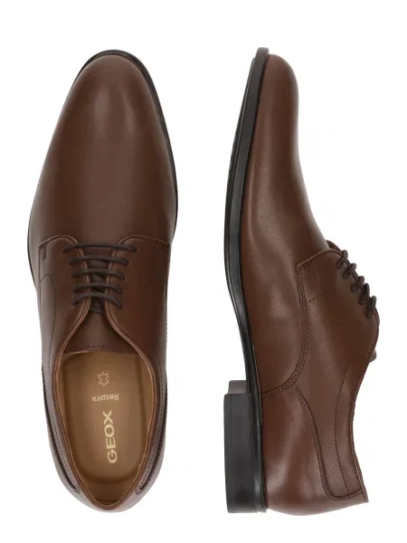 Derby Geox z vezalkami rjava