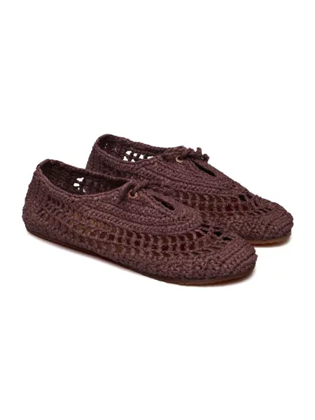 Balerinki Superga brązowe