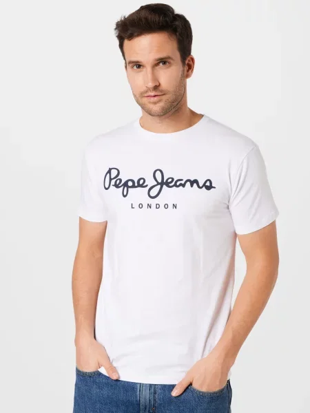 Pepe Jeans Tricou Original alb