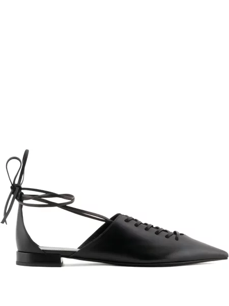 Botine Giorgio Armani din piele negru