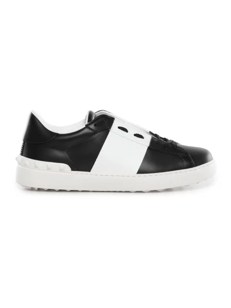 Sneakersy Valentino Garavani skórzane czarne