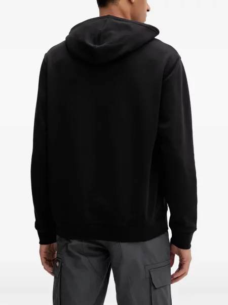 Hanorac cu glugă Dickies cu imagine cu cordon negru