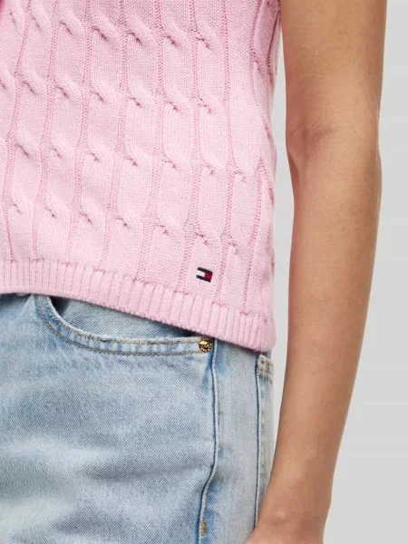 Tommy Hilfiger Kardigan jasny różowy