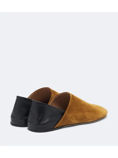 Slip on hlačke slip Jw Anderson iz semiša rjava