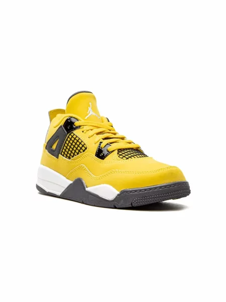 Sneakersy dziecięce Jordan 4 Retro żółte