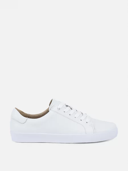 Кеди низькі YUKI екошкіра білий