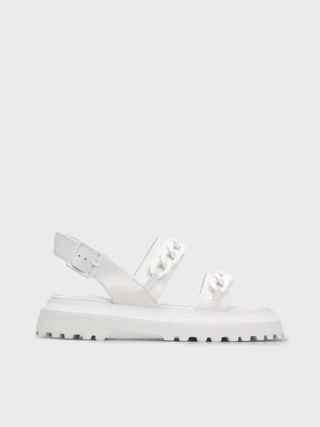 Шкіряні Сандалії PRPY білий