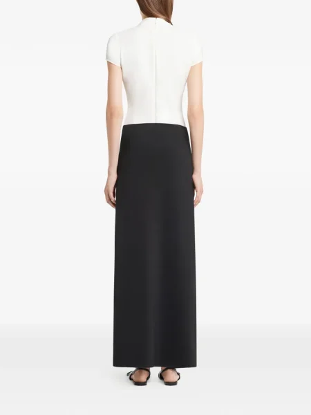 Fusta maxi Courreges lungă negru