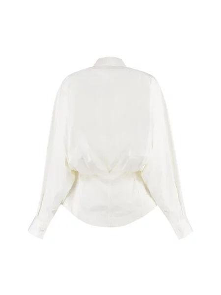 Koszula Bottega Veneta beżowa
