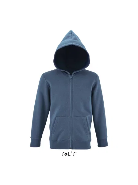 Bluza z kapturem dla dzieci Sol's Stone niebieska