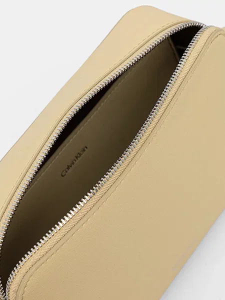 Calvin Klein Táska Foil Logo Elongated Camera Bag sárga