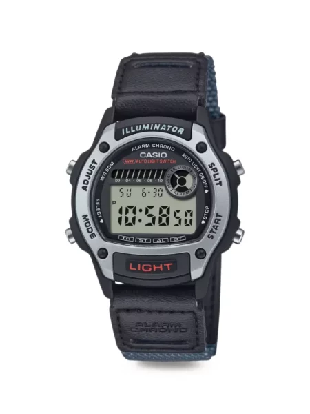 Ceas Casio din piele gri