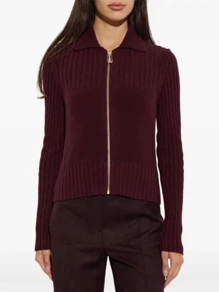 Cardigan Victoria Beckham roșu