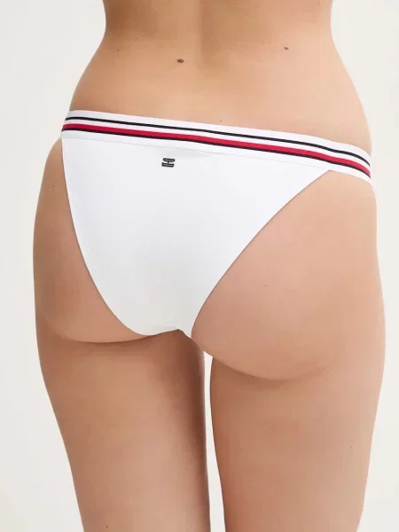 Plavkové nohavičky Tommy Hilfiger biela