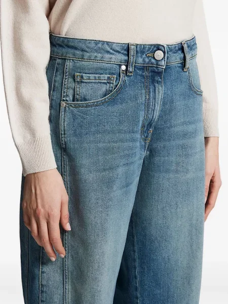 Blugi Peserico cu 5 buzunare albastru