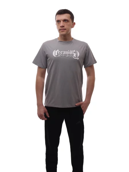 Футболка LUMO віскоза/поліестер сірий