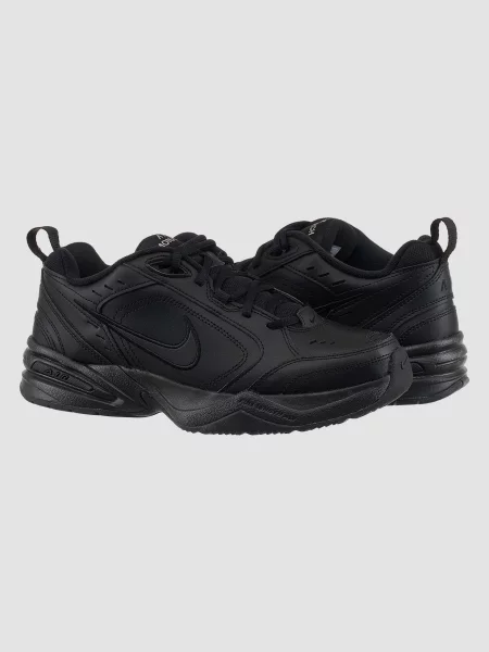 Кожаные кроссовки Nike Monarch черные