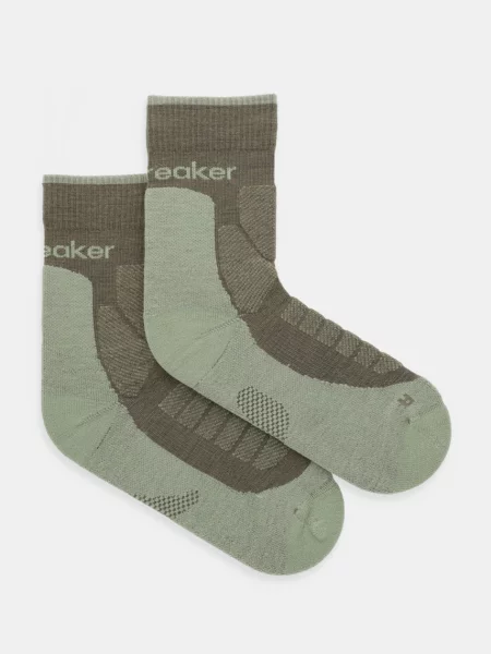 Nogavice z dodatkom volne Icebreaker Merino Hike+ zelena