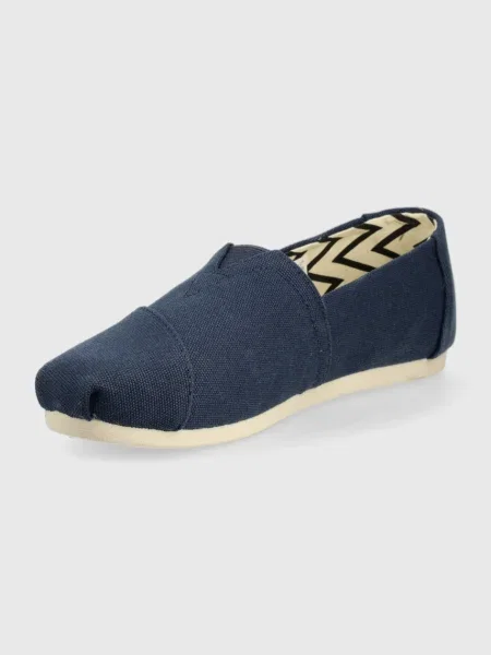 Espadrilky Toms Alpargata tmavomodrá