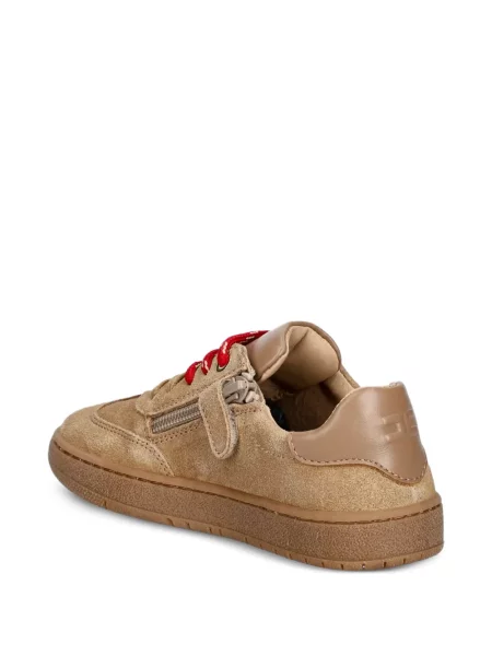 Sneakersy dziecięce Elisabetta Franchi brązowe