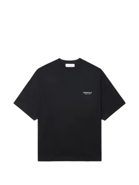 Tricou Fear Of God Essentials cu imagine negru