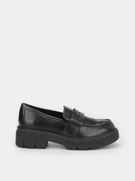 Лоферы Marco Tozzi черные