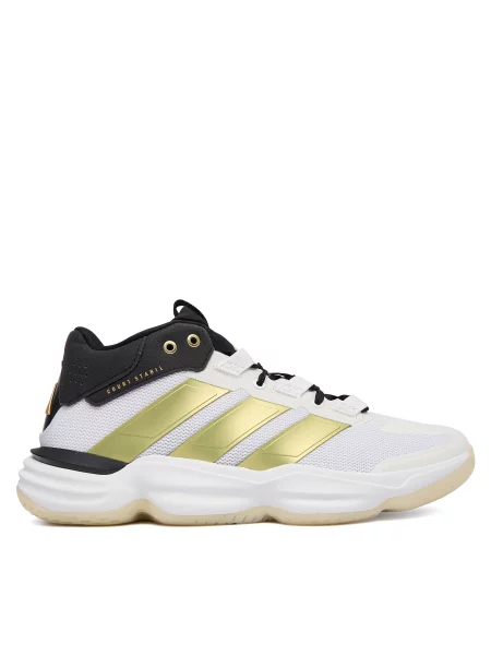 Batai uždaroms aikštelėms adidas Court Stabil Indoor Shoes balta